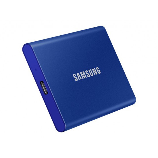 SAMSUNG Portable SSD T7 2TB extern USB 3.2 Gen 2 indigo blue