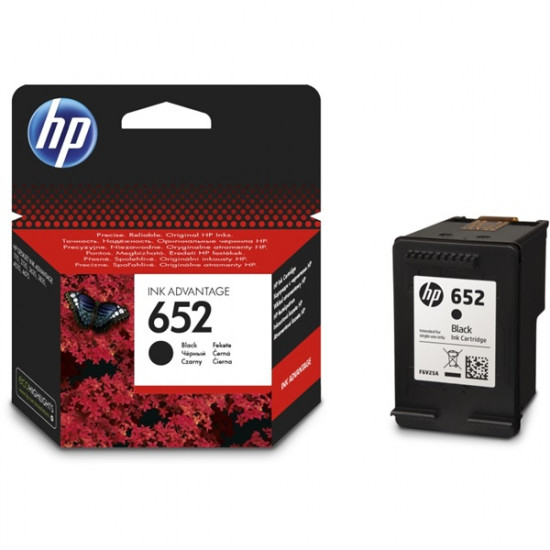 HP Patron Nr.652 F6V25AE black HP Patron Nr.652 F6V25AE black