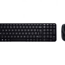 Logitech Wireless Combo MK220 vezeték nélküli billentyűzet + optikai egér (920-003167)
