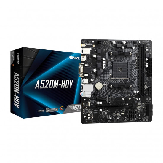 ASRock A520M-HDV alaplap ASRock A520M-HDV alaplap