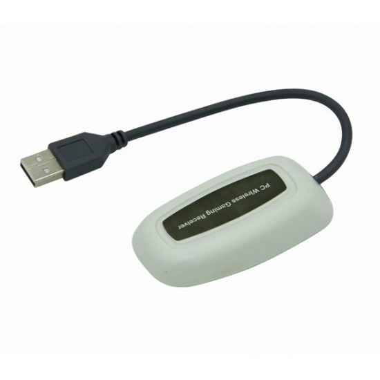 PRC vezeték nélküli Xbox 360/PC USB adapterrel fehér kontroller (PRCX360PCWLSSW) PRC vezeték nélküli Xbox 360/PC USB adapterrel fehér kontroller (PRCX360PCWLSSW)