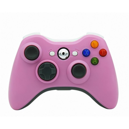 PRC vezeték nélküli Xbox 360/PC USB adapterrel rózsaszín kontroller (PRCX360PCWLSSP) PRC vezeték nélküli Xbox 360/PC USB adapterrel rózsaszín kontroller (PRCX360PCWLSSP)