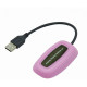 PRC vezeték nélküli Xbox 360/PC USB adapterrel rózsaszín kontroller (PRCX360PCWLSSP) PRC vezeték nélküli Xbox 360/PC USB adapterrel rózsaszín kontroller (PRCX360PCWLSSP)