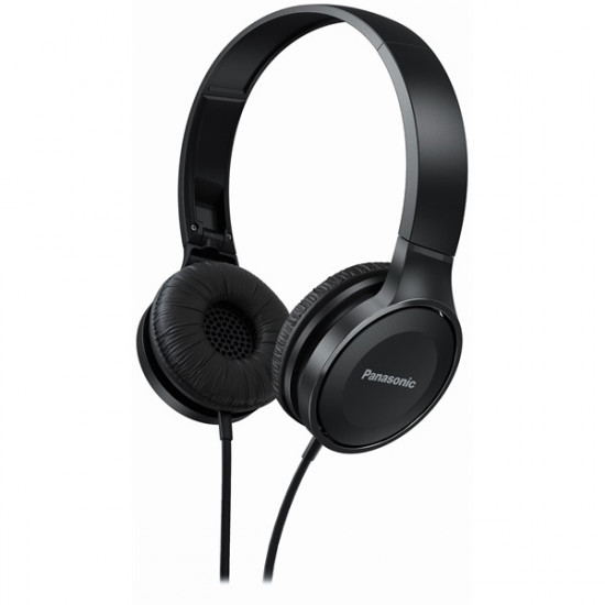 Panasonic RP-HF100ME-K fekete mikrofonos fejhallgató Panasonic RP-HF100ME-K fekete mikrofonos fejhallgató