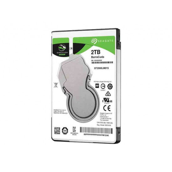 Seagate BarraCuda 2TB 2,5 notebook merevlemez (ST2000LM015) Seagate BarraCuda 2TB 2,5 notebook merevlemez (ST2000LM015)