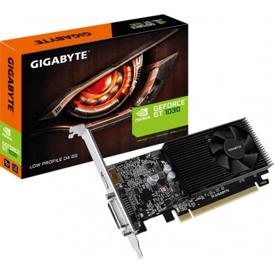 Gigabyte GeForce GT 1030 Low Profile D4 2G videokártya (GV-N1030D4-2GL) Gigabyte GeForce GT 1030 Low Profile D4 2G videokártya (GV-N1030D4-2GL)