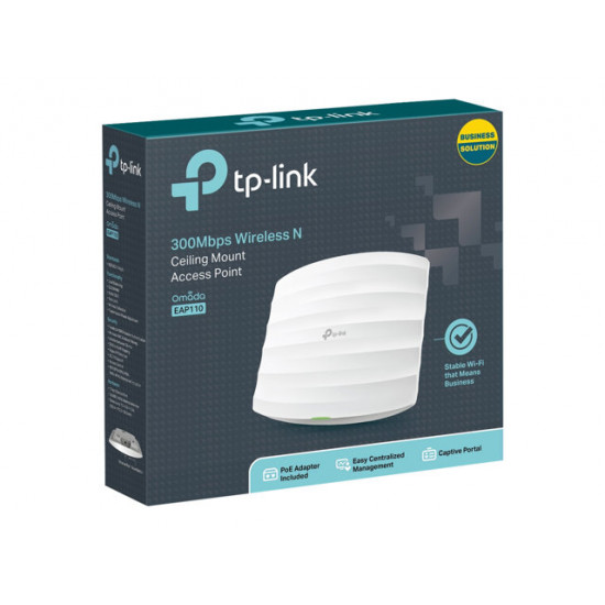 TP-Link EAP110 Wireless Access Point 10/100 PoE TP-Link EAP110 Wireless Access Point 10/100 PoE