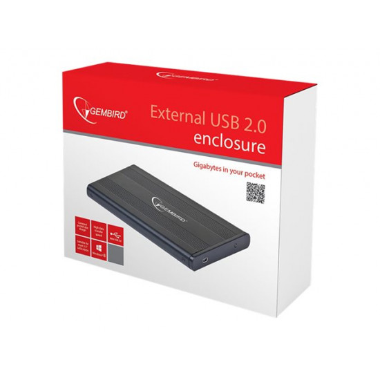 Gembird 2.5'' külső merevlemez ház USB (EE2-U2S-5) Gembird 2.5'' külső merevlemez ház USB (EE2-U2S-5)