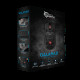 White Shark GALAHAD-B fekete gamer egér