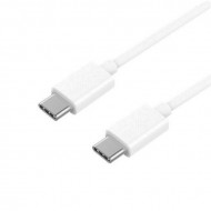 BLACKBIRD USB-C to USB-C Adatkábel, 1m, Fehér (BH1350)
