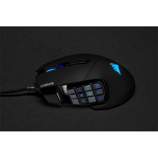 Corsair Scimitar RGB Elite Fekete egér Corsair Scimitar RGB Elite Fekete egér