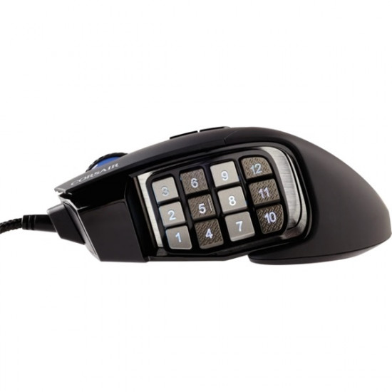 Corsair Scimitar RGB Elite Fekete egér Corsair Scimitar RGB Elite Fekete egér