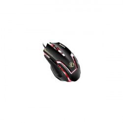APEDRA Vezetékes egér optikai, gaming A9, 3200dpi, USB, Fekete(APEDRA A9)