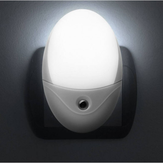 Delight LED éjszakai fény, fehér (20281A) Delight LED éjszakai fény, fehér (20281A)