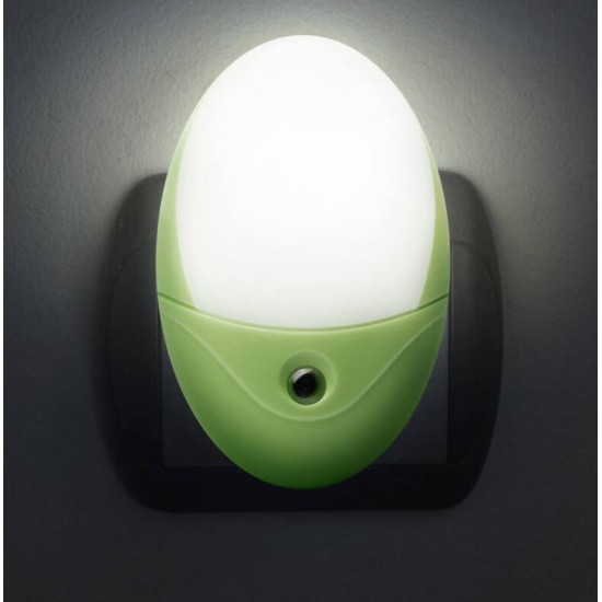 Delight LED éjszakai fény, zöld (20281D) Delight LED éjszakai fény, zöld (20281D)
