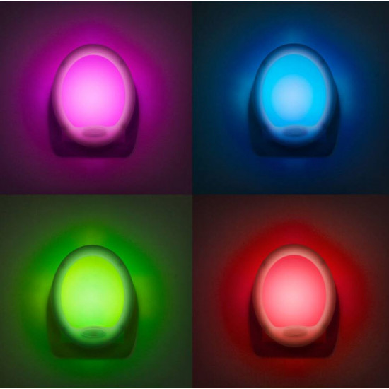 Delight LED éjszakai fény, színváltós (20285) Delight LED éjszakai fény, színváltós (20285)