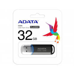 ADATA 32GB Classic Series C906 black pendrive USB2.0 AC906-32G-RBK ADATA 32GB Classic Series C906 black pendrive USB2.0 AC906-32G-RBK