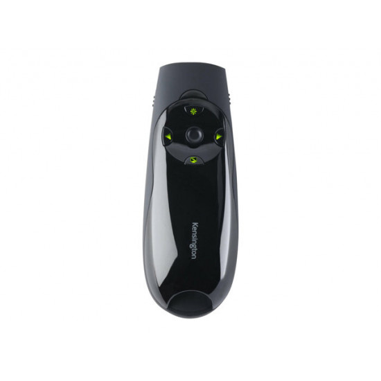 KENSINGTON K72426EU Kensington prezentációs távirányító, zöld lézermutatóval KENSINGTON K72426EU Kensington prezentációs távirányító, zöld lézermutatóval