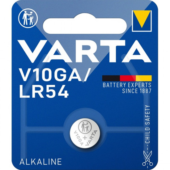 Varta V10GA alkáli gombelem 1 db (4274112401) Varta V10GA alkáli gombelem 1 db (4274112401)