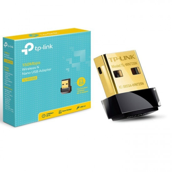 TP-LINK TL-WN725N 150Mbps Wireless N Nano USB Adapter TP-LINK TL-WN725N 150Mbps Wireless N Nano USB Adapter