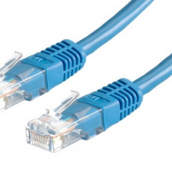 ROLINE UTP Patch kábel, CAT5e, 1m, kék (21.15.0534)