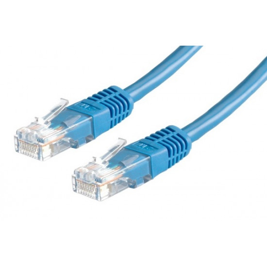 ROLINE UTP Patch kábel, CAT6, 3m, kék (21.15.1554) ROLINE UTP Patch kábel, CAT6, 3m, kék (21.15.1554)