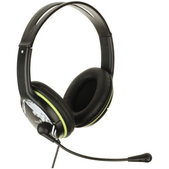 Genius HS-400A dual jack mikrofonos PC zöld headset Genius HS-400A dual jack mikrofonos PC zöld headset