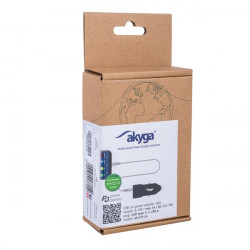 AKYGA Autós töltő USB-A + USB-C PD 5-12V 3A 36W QC3.0 (AK-CH-16)
