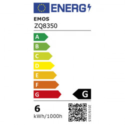 Emos CLASSIC 5,5W GU10 465 lumen meleg fehér LED spot izzó (ZQ8350)