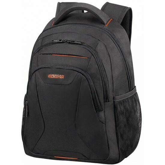 AMERICAN TOURISTER Notebook hátizsák 88528-1070, LAPTOP BACKPACK 14,1 (BLACK/ORANGE) -AT WORK