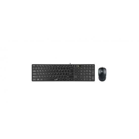 GENIUS Slimstar C126 Vezetékes Billentyűzet (HUN) + USB egér - Fekete GENIUS Slimstar C126 Vezetékes Billentyűzet (HUN) + USB egér - Fekete