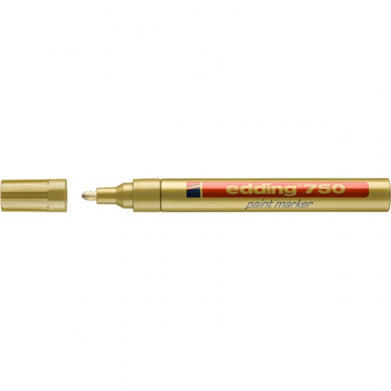 Edding 750 2-4mm arany lakkmarker (7580096018) Edding 750 2-4mm arany lakkmarker (7580096018)
