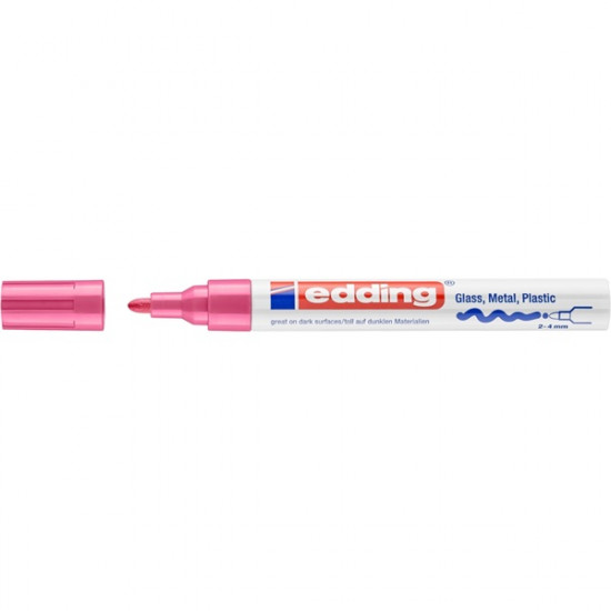 Edding 750 2-4mm rózsaszín lakkmarker (7580096009) Edding 750 2-4mm rózsaszín lakkmarker (7580096009)