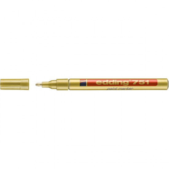 Edding 751 1-2mm arany lakkmarker (7580097011) Edding 751 1-2mm arany lakkmarker (7580097011)