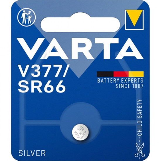 Varta V377 SR66 alkáli gombelem (377101401)