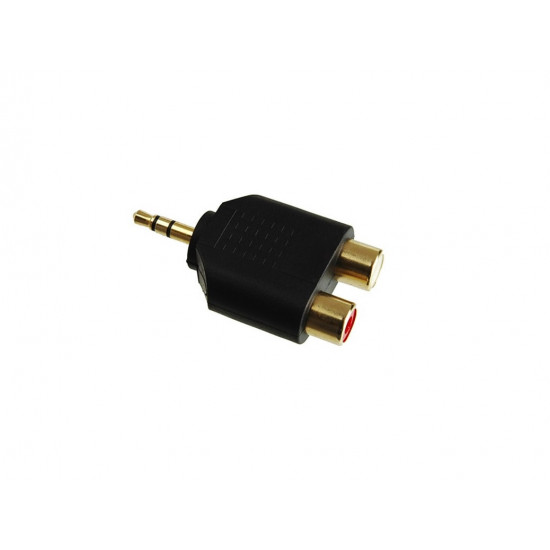 Audio 6,3 Jack - 2x RCA elosztó adapter (05242)