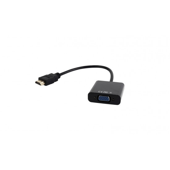 Gembird Cablexpert HDMI - VGA adapter single port + audio (A-HDMI-VGA-03) Gembird Cablexpert HDMI - VGA adapter single port + audio (A-HDMI-VGA-03)