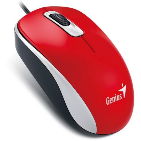 Genius DX-110 optikai USB egér - Piros (31010116111)