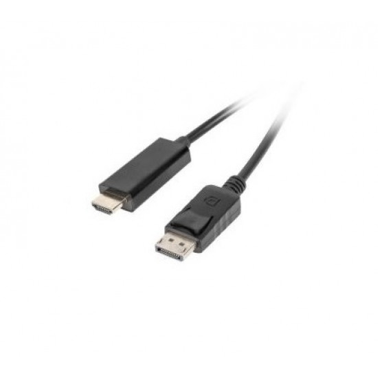 BLACKBIRD Displayport 1.1 apa - HDMI-A apa passzív kábel, 2m, Fekete (BH138) BLACKBIRD Displayport 1.1 apa - HDMI-A apa passzív kábel, 2m, Fekete (BH138)