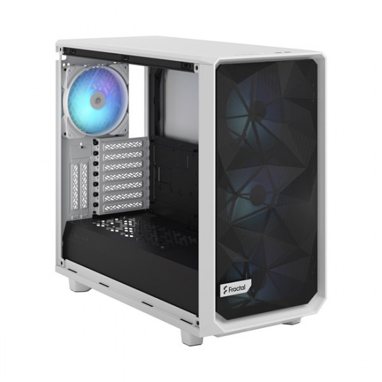 Fractal Design Meshify 2 RGB Fehér ablakos (Táp nélküli) E-ATX ház Fractal Design Meshify 2 RGB Fehér ablakos (Táp nélküli) E-ATX ház