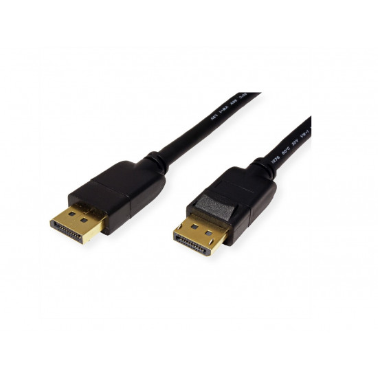 Roline DisplayPort kábel, 2m (11.04.5811-10) Roline DisplayPort kábel, 2m (11.04.5811-10)