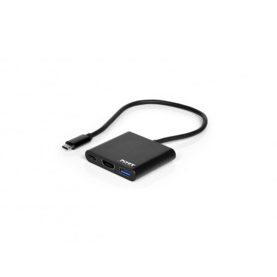 Port Designs dokkoló, USB-C - USB-C/HDMI/USB (900140) Port Designs dokkoló, USB-C - USB-C/HDMI/USB (900140)