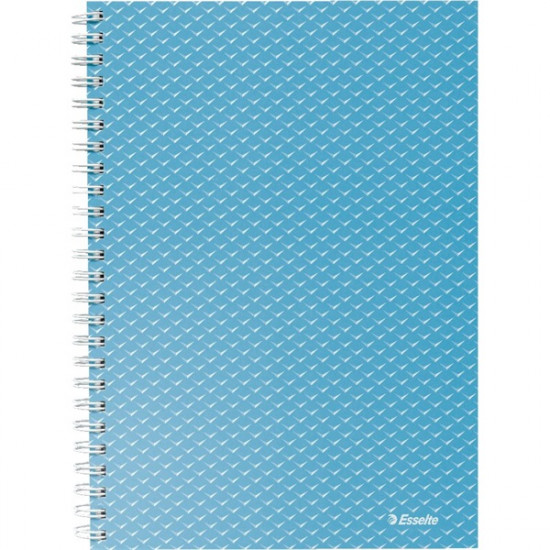Esselte ColourBreeze A5 kockás kék spirálfüzet (628466)