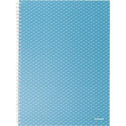 Esselte ColourBreeze A4 vonalas kék spirálfüzet (628481)