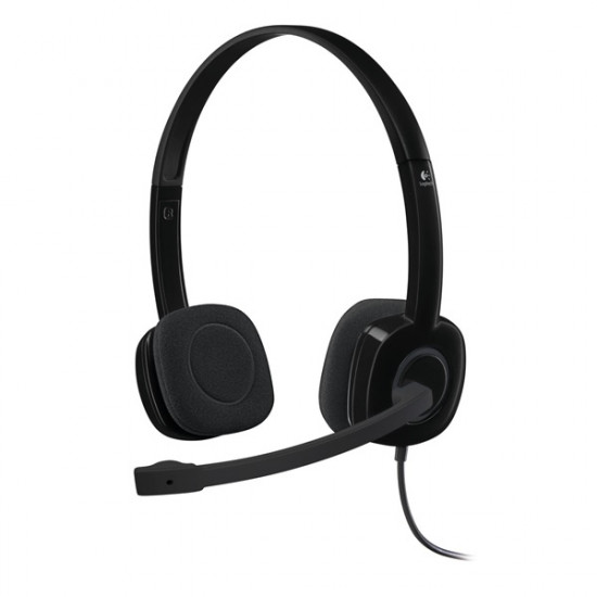 Logitech H151 stereo mikrofonos fejhallgató (981-000589) Logitech H151 stereo mikrofonos fejhallgató (981-000589)