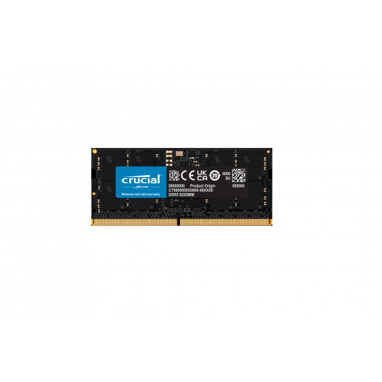 16GB 4800MHz DDR5 notebook RAM Crucial CL40 (CT16G48C40S5) 16GB 4800MHz DDR5 notebook RAM Crucial CL40 (CT16G48C40S5)