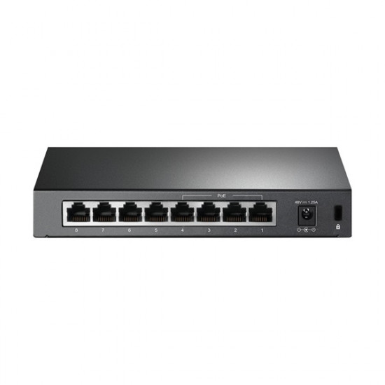 TP-Link TL-SF1008P 10/100Mbps 8 portos POE switch 4 PoE porttal TP-Link TL-SF1008P 10/100Mbps 8 portos POE switch 4 PoE porttal
