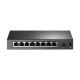 TP-Link TL-SF1008P 10/100Mbps 8 portos POE switch 4 PoE porttal TP-Link TL-SF1008P 10/100Mbps 8 portos POE switch 4 PoE porttal