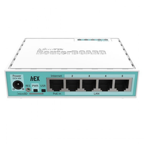 MIKROTIK RouterBOARD RB750GR3 hEX with Dual Core 880MHz MHz CPU 256MB RAM 5 Gigabit LAN Router