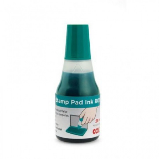 Colop C 801/25ml zöld bélyegzőfesték (01201504)